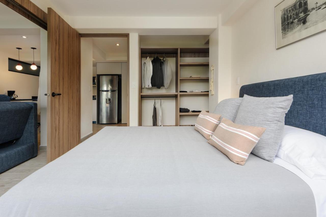 Choapan 28 - Lux Apartments In Condesa Kota Meksiko Bagian luar foto