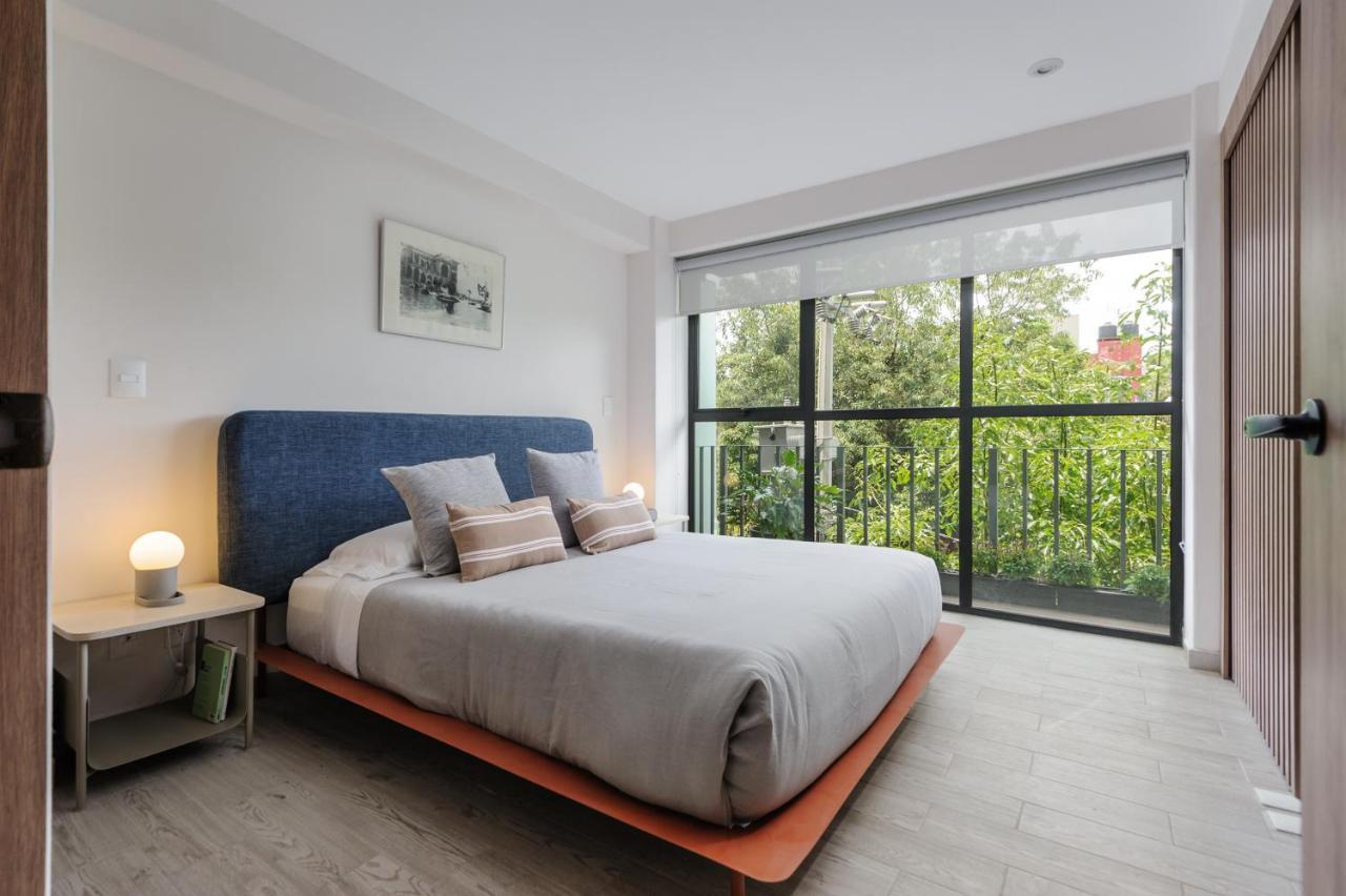 Choapan 28 - Lux Apartments In Condesa Kota Meksiko Bagian luar foto