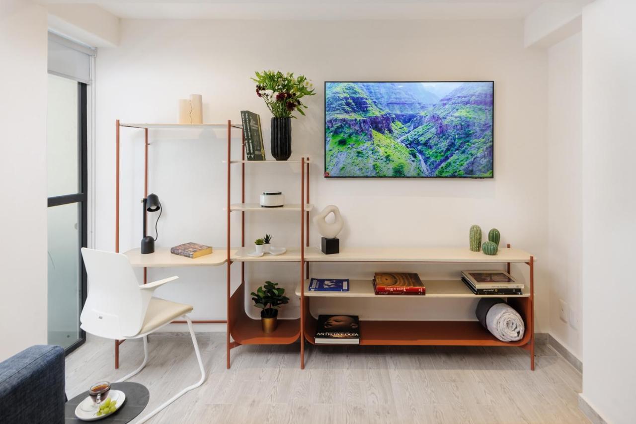 Choapan 28 - Lux Apartments In Condesa Kota Meksiko Bagian luar foto