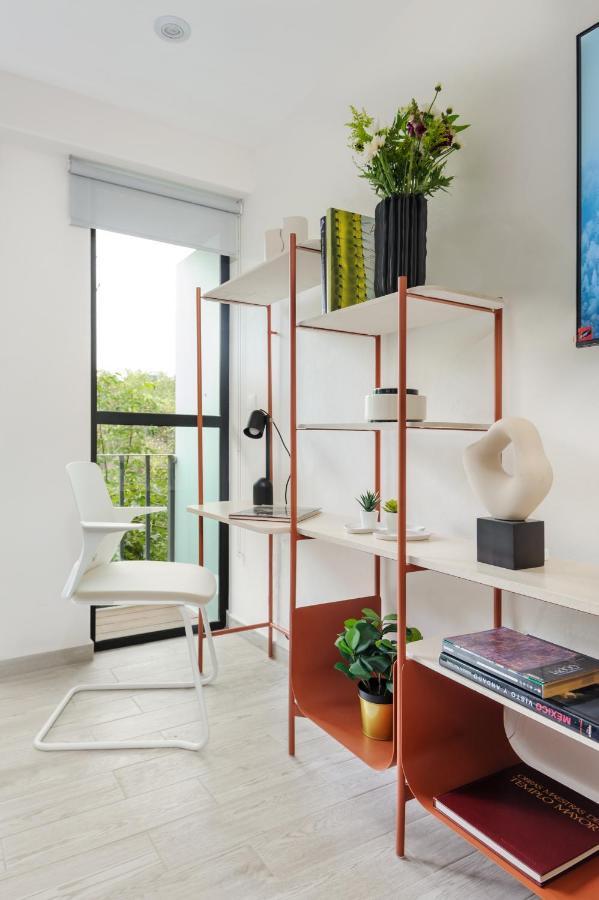 Choapan 28 - Lux Apartments In Condesa Kota Meksiko Bagian luar foto